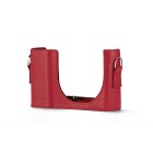 ETUI CUIR C-LUX PROTECTOR ROUGE