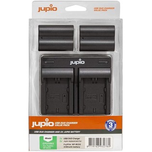 KIT 2 BATTERIES NP-W235+CHARGEUR USB