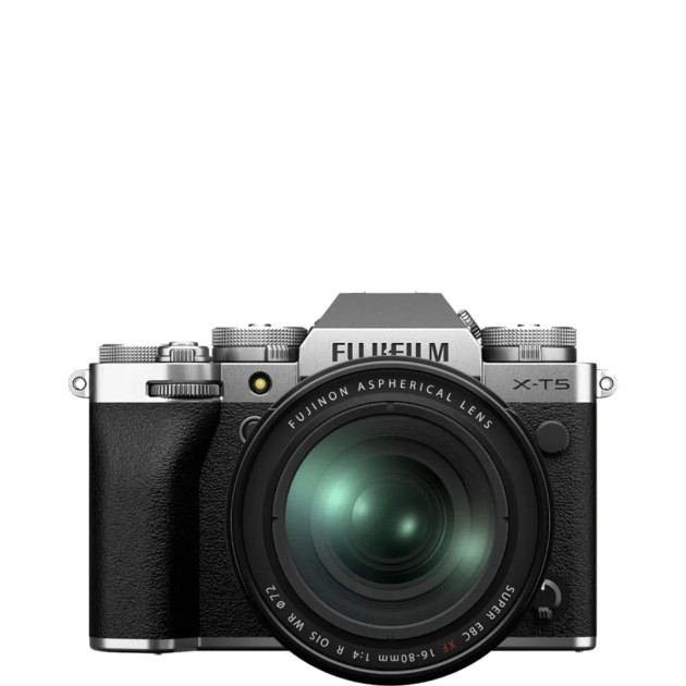 X-T5 silver + XF16-80mm F4 R OIS WR