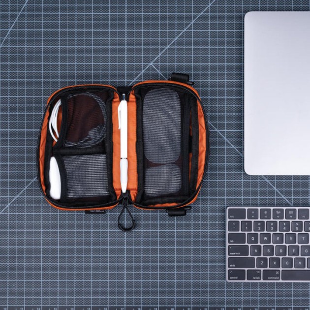 Tech Bag small orange