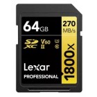 Carte SDXC 1800X PRO UHS-II V60 Gold Lexar pour appareil photo - Concept Store