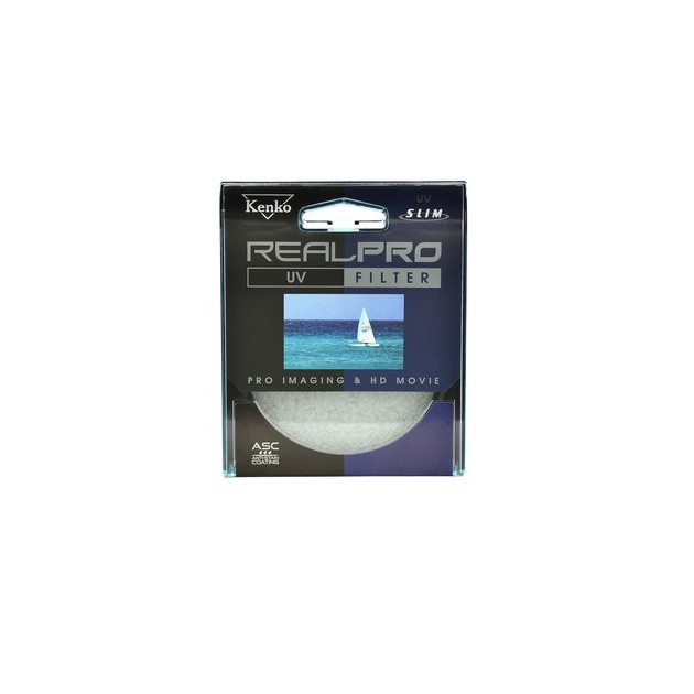 Filtre Real Pro UV MC Slim Kenko pour objectif d'appareil photo