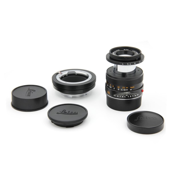 LEICA MACRO ELMAR 90 MM + BAGUE