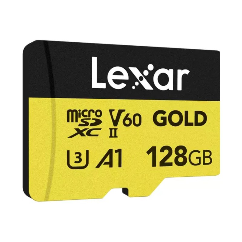 Lexar Carte microSDXC Gold UHS-II V60 128 Go