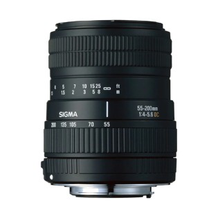 55-200 F4-5.6 DC - Objectif Sigma - Concept Store Photo