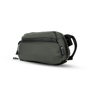 Tech Bag medium orange Wandrd pour objectif - Concept Store Photo