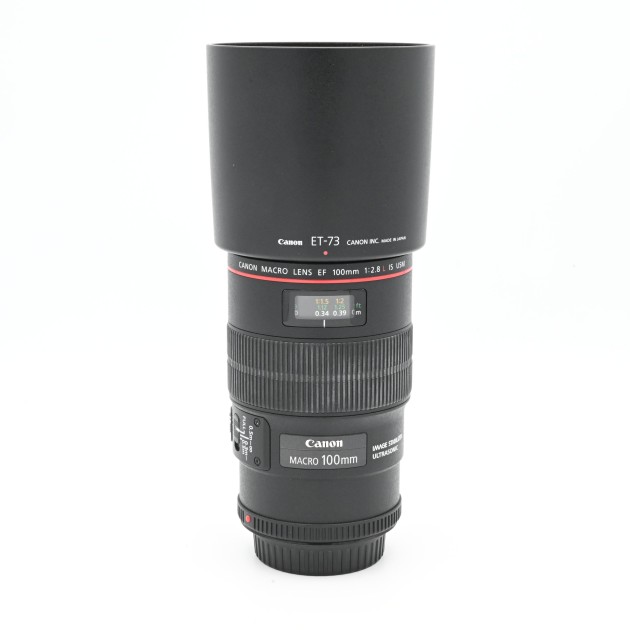 Canon EF 100 F2.8 L IS USM - Objectif reflex occasion - Concept Store Photo
