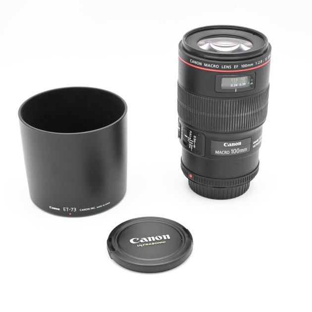Canon EF 100 F2.8 L IS USM - Objectif reflex occasion - Concept Store Photo