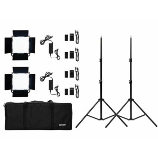 Dorr KIT LED 2 TORCHES DLP1000 RGB - Éclairage continu - Concept Store Photo