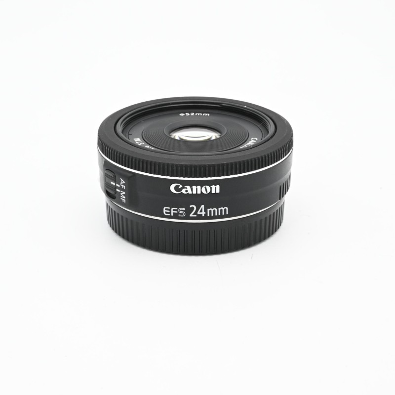 Canon EFS 24 F2.8 STM - Objectif reflex occasion - Concept Store Photo