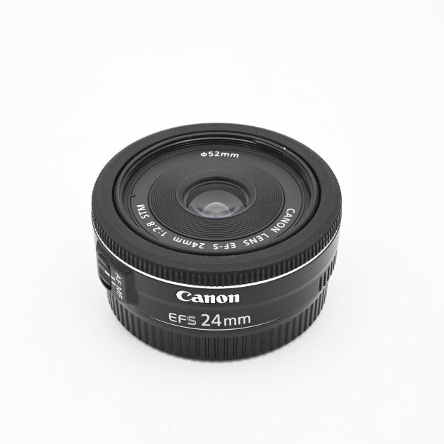Canon EFS 24 F2.8 STM - Objectif reflex occasion - Concept Store Photo