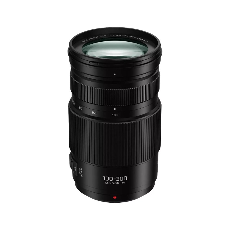 objectif panasonic lumix g vario 100-300mm f4-5.6 power ois micro quatre tiers noir