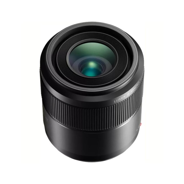 objectif panasonic lumix g macro 30mm f2.8 asph mega ois micro quatre tiers noir
