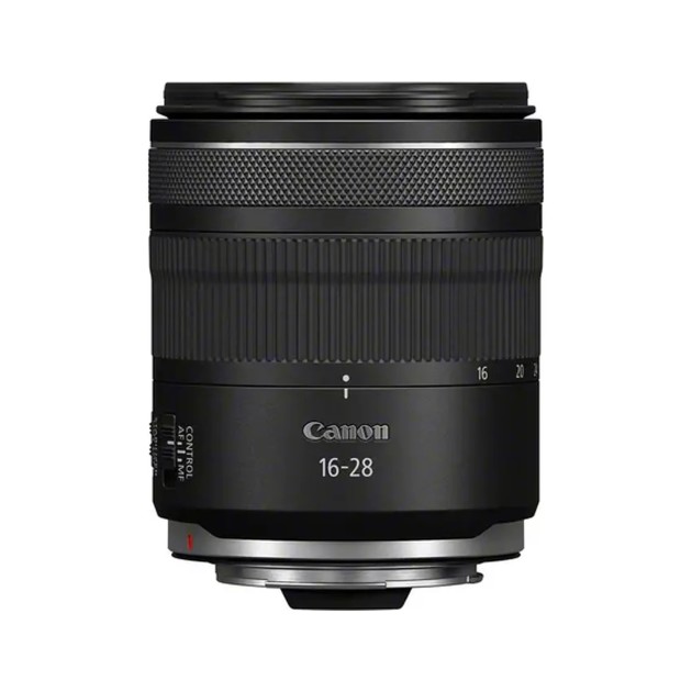 Objectif Canon RF 16-28mm f/2.8 sur appareil plein format