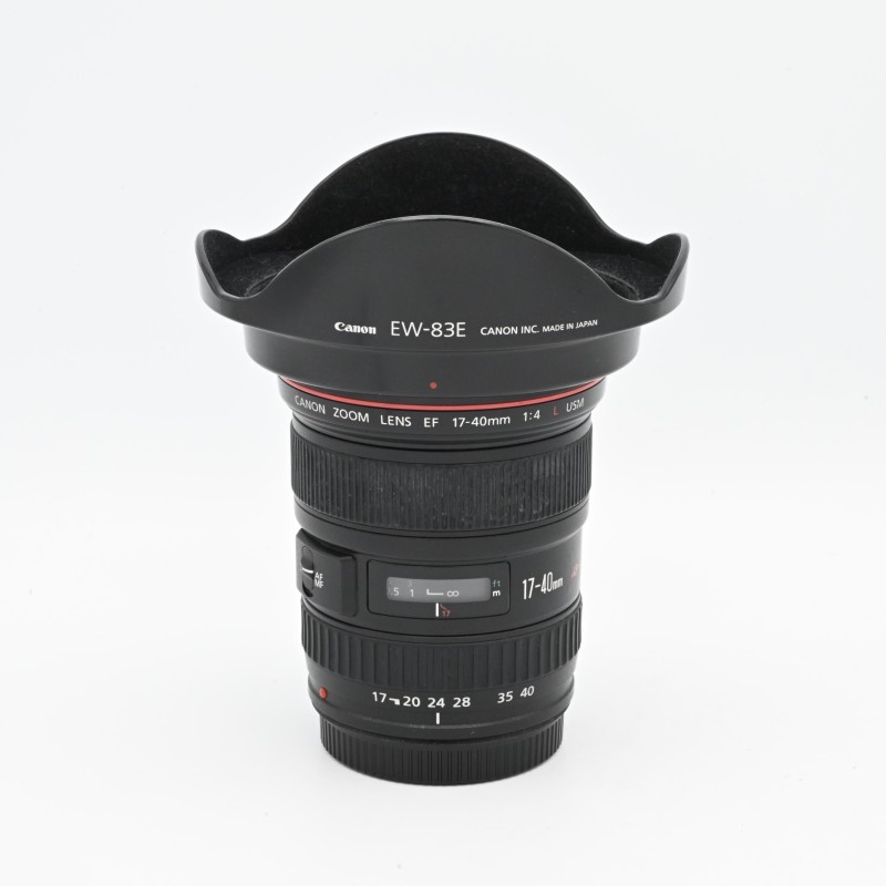Canon EF 17-40 F4 L USM - Objectif reflex occasion - Concept Store Photo
