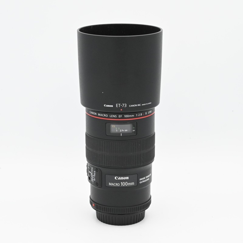 Canon EF 100 F 2.8 L IS USM - Objectif reflex occasion - Concept Store Photo