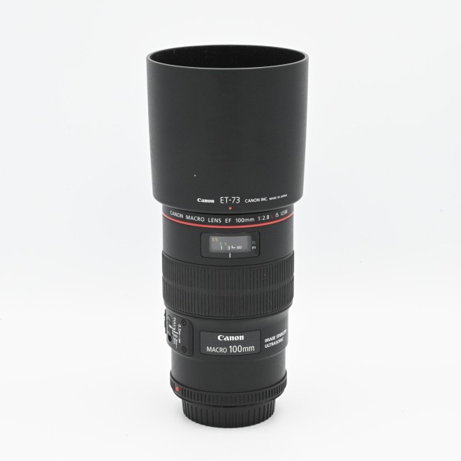 Canon EF 100 F 2.8 L IS USM - Objectif reflex occasion - Concept Store Photo