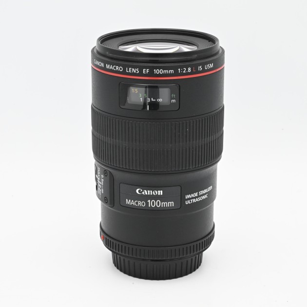 Canon EF 100 F 2.8 L IS USM - Objectif reflex occasion - Concept Store Photo