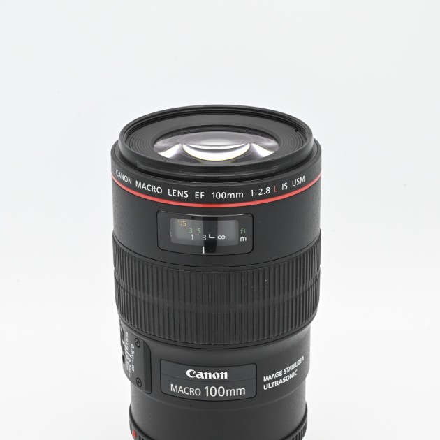 Canon EF 100 F 2.8 L IS USM - Objectif reflex occasion - Concept Store Photo