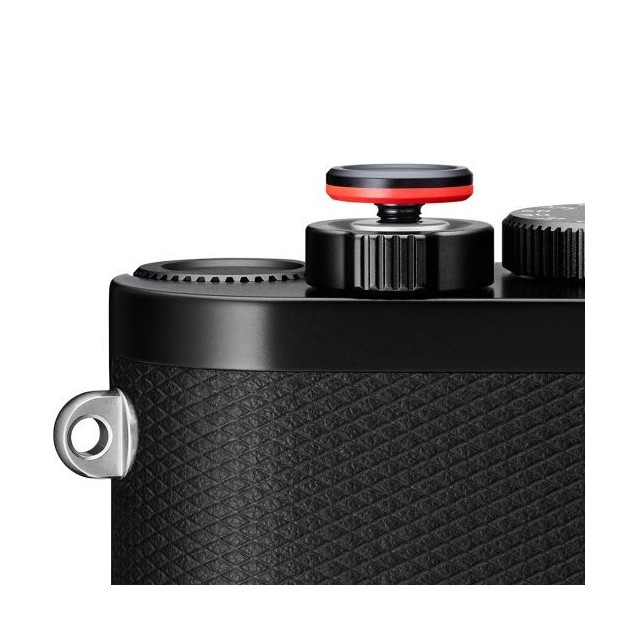 Bouton de Déclenchement Souple Leica Noir 12mm - Soft Release Button Aluminium Anodisé pour Leica M Q3 D-Lux 8
