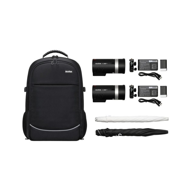 Godox Flash AD300 Pro Dual Backpack Kit - Flash studio - Concept Store Photo