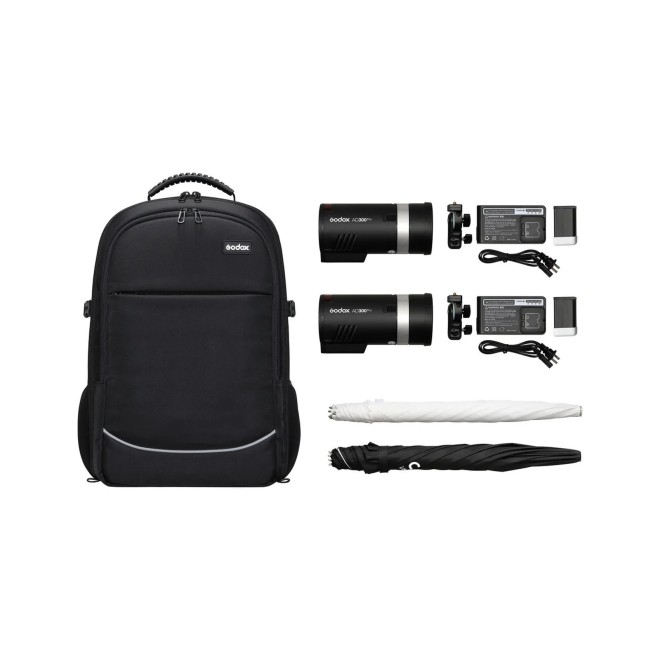 Godox Flash AD300 Pro Dual Backpack Kit - Flash studio - Concept Store Photo