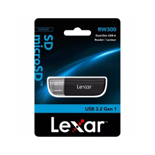 Lexar RW300 – Lecteur de cartes SD & microSD USB 3.2