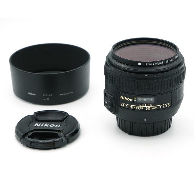 Nikon AF-S 50MM 1.4 G - Objectif reflex occasion - Concept Store Photo