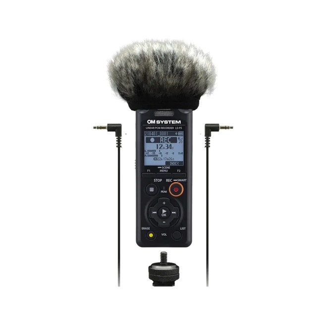 OM SYSTEM LS‑P5 Videographer Kit Enregistreur Audio 96kHz