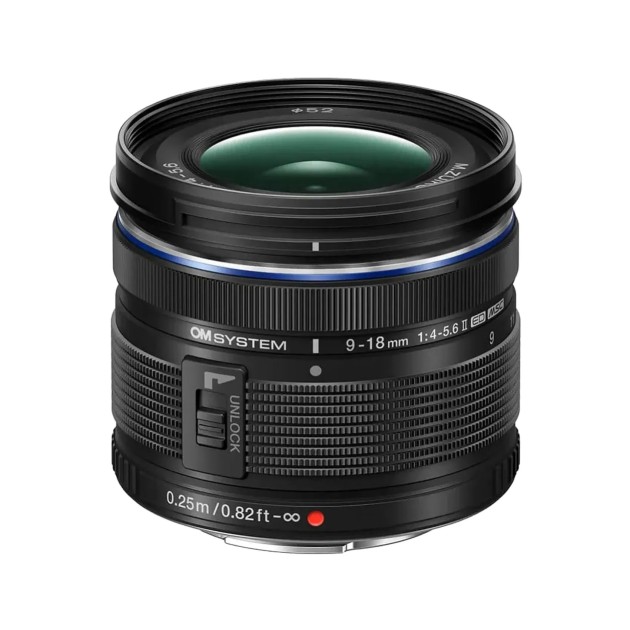 M.ZUIKO DIGITAL ED 9‑18mm f/4.0‑5.6 II Ultra Grand Angle