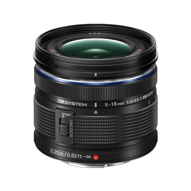 M.ZUIKO DIGITAL ED 9‑18mm f/4.0‑5.6 II Ultra Grand Angle