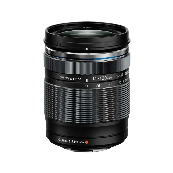M.Zuiko 14-150mm f/4-5.6 II Noir – Zoom tout-en-un tropicalisé