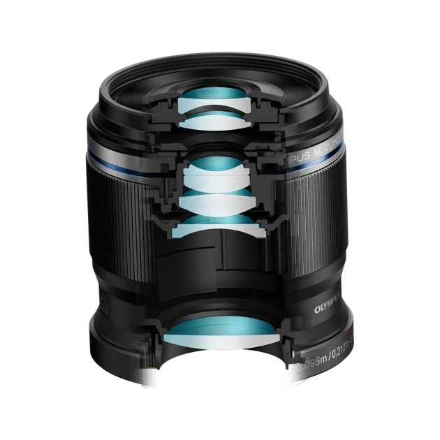 M.Zuiko 30mm f/3.5 Macro – Objectif macro compact 1,25×