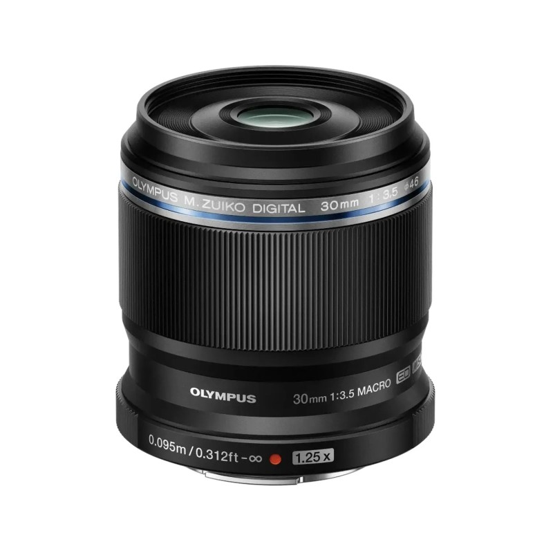 M.Zuiko 30mm f/3.5 Macro – Objectif macro compact 1,25×