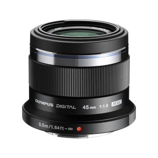 M.Zuiko 45mm f/1.8 – Objectif portrait lumineux et compact