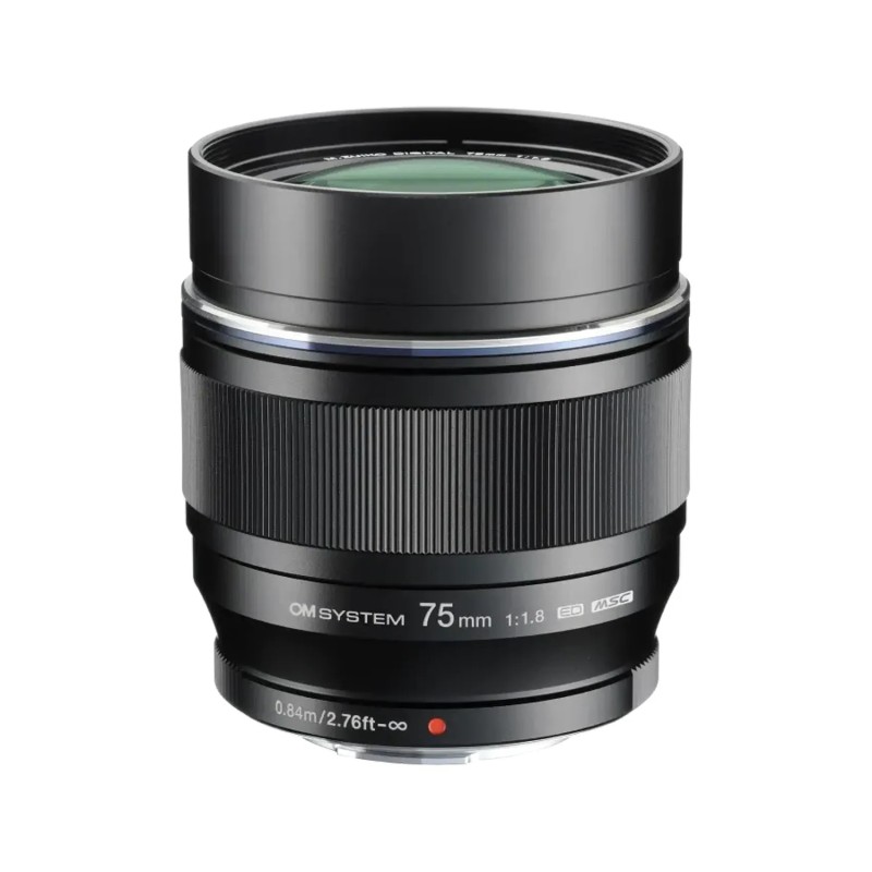 M.Zuiko ED 75mm f/1.8 – Téléobjectif Portrait Lumineux OM System