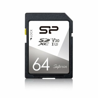 SiliconPower Carte mémoire SD 64Gb - Stockage / Carte mémoire - Concept Store Photo