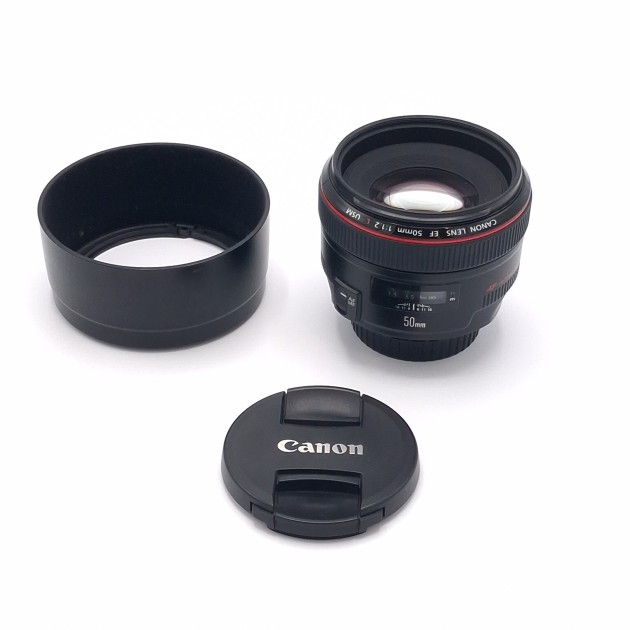 Canon EF 50MM F/1.2 L USM - Objectif reflex occasion - Concept Store Photo