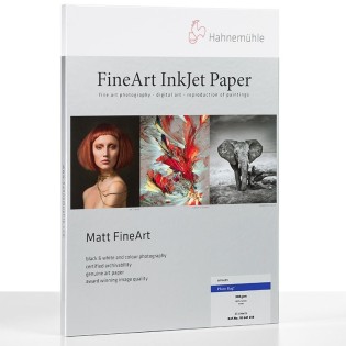 Hahnemühle Papier Photo Rag Fine Art SM 308g 25 F - Papier jet d'encre - Concept Store Photo