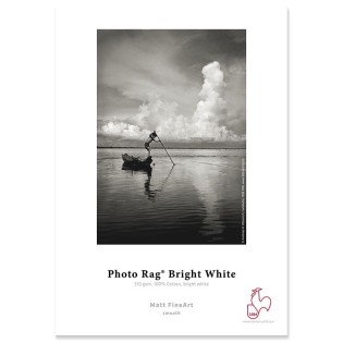 Hahnemühle Papier PHOTO RAG BRIGHT WHITE 310g (25 feuilles) - Papier jet d'encre - Concept Store Photo