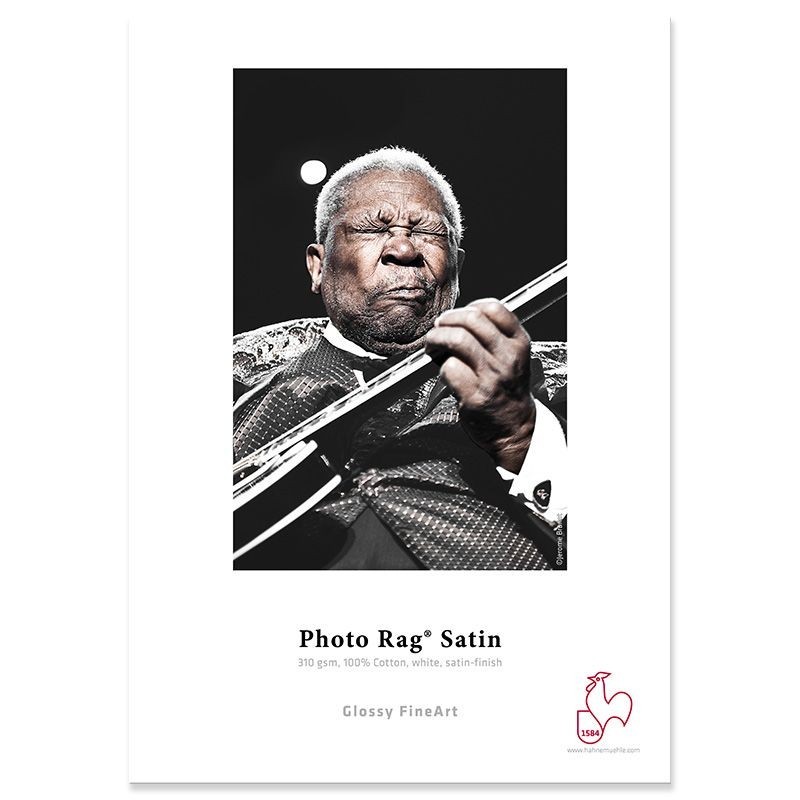 Hahnemühle Papier PHOTO RAG SATIN 310g (25 feuilles) - Papier jet d'encre - Concept Store Photo