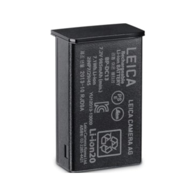 Batterie BP-DC 13 Leica pour appareil photo - Concept Store Photo