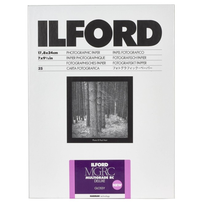 ILFORD MULTIGRADE RC DELUXE GLOSSY 17.8x24cm - Papier - Concept Store Photo