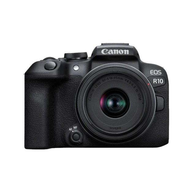 Canon EOS R10 + RF-S 18-45mm F4.5-6.3 IS STM - Appareil photo hybride