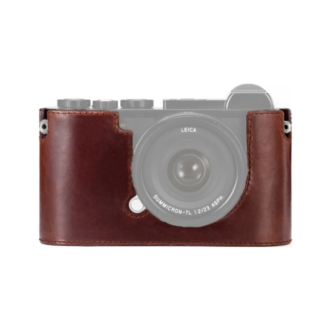 Demi-étui cuir Leica pour appareil photo - Concept Store Photo