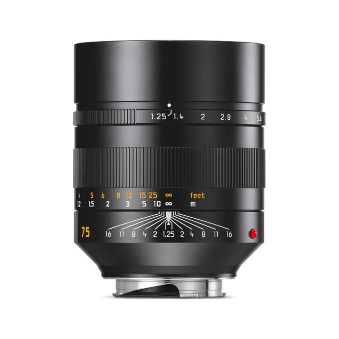 Leica Noctilux-M 75mm f/1.25 ASPH - Objectif fixe - Concept Store Photo