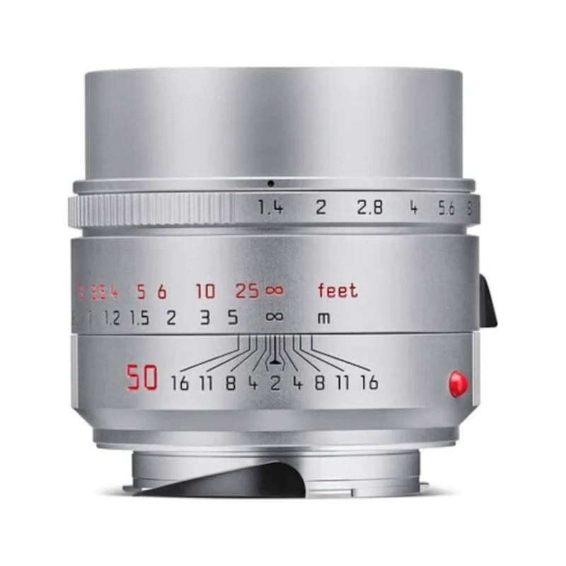 Leica Summilux-M 50mm F1.4 ASPH. Argent - Objectif fixe - Concept Store Photo