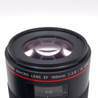 Canon EF 100 F2.8 L IS MACRO - Objectif reflex occasion - Concept Store Photo