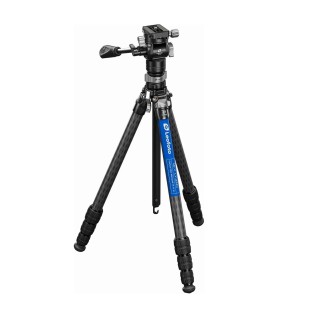 Leofoto Trépied vidéo LY-224C+BV-0R+LB-38 Noir - Trépieds - Concept Store Photo