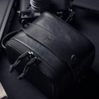 Pochette photo Wotancraft Portable Pouch L Black Leather